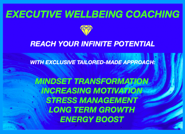 EXECUTIVE WELLBEING COACHING - ONLINE COACHING OR FACE TO FACE ON ISLE OF MAN